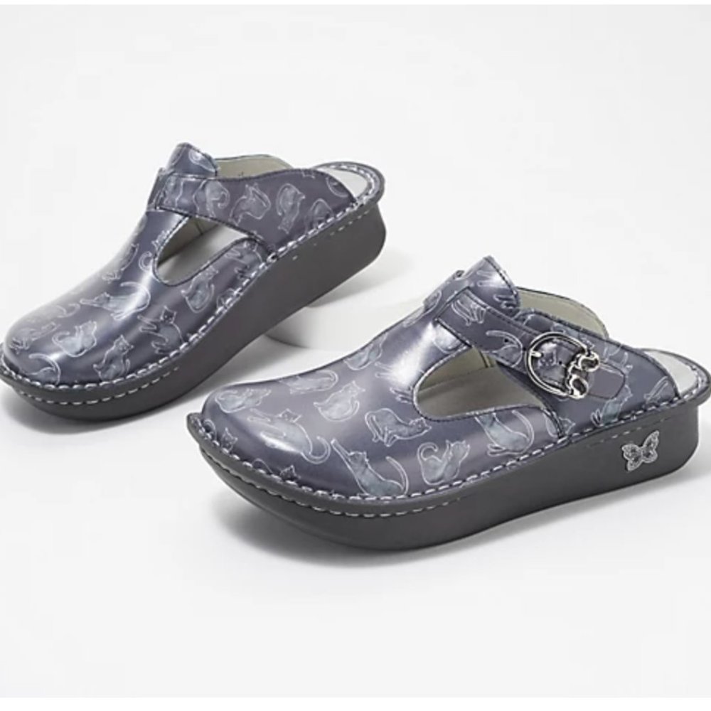 Alegria Classic Slip-On Clogs "Kats" Size 37